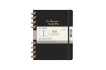 Moleskine 2023 Spiral Planner, 12M, Extra Large, Remake Midnight, Hard Cover (7.5 x 10) Cover Image