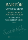 Choral Works for Mixed Voices Urtext Edition Paperback - Choral Score Cover Image