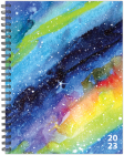 Galaxy 6.5 X 8.5 Softcover Weekly Planner By Willow Creek Press Cover Image
