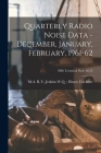 Quarterly Radio Noise Data - December, January, February, 1961-62; NBS Technical Note 18-13 By W. Q. Disney R. T. Jenkins Crichlow (Created by) Cover Image