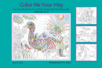 Color Me Your Way  By Pamela Smart (Illustrator) Cover Image