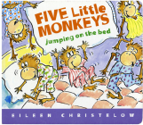 Five Little Monkeys Jumping On The Bed Lap Board Book (A Five Little Monkeys Story) Cover Image