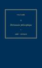 Oeuvres Complètes de Voltaire (Complete Works of Voltaire) 35: Dictionnaire Philosophique (I) Cover Image