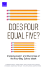 Does Four Equal Five?: Implementation and Outcomes of the Four-Day School Week Cover Image