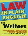 The Law (in Plain English)(R) for Writers Cover Image