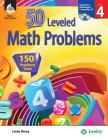 50 Leveled Math Problems Level 4 Cover Image