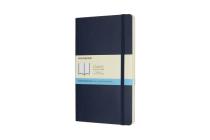 Moleskine Classic Notebook, Large, Dotted, Sapphire Blue, Soft Cover (5 x 8.25) By Moleskine Cover Image