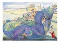 My Dragon is as Big as a Village - Jackie Morris Poster By Jackie Morris (Illustrator) Cover Image