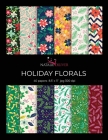 Holiday Florals: Scrapbooking, Design and Craft Paper, 40 sheets, 12 designs, size 8.5 