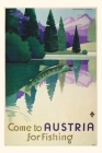 Vintage Journal Come to Austria for Fishing By Found Image Press (Producer) Cover Image