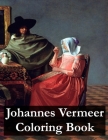 Johannes Vermeer Coloring Book: Adult coloring book for relaxation and stress relief By Ross Gillies Cover Image