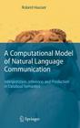 A Computational Model of Natural Language Communication: Interpretation, Inference, and Production in Database Semantics By Roland R. Hausser Cover Image