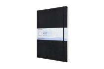 Moleskine Art Watercolour Notebook, A3, Black, Hard Cover (11.75 x 16.5) Cover Image