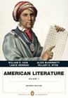 American Literature, Volume 1 with Access Code By William E. Cain, Alice McDermott, Lance E. Newman Cover Image