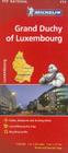Michelin Grand Duchy of Luxembourg Road and Tourist Map (Michelin Maps #717) By Michelin Cover Image