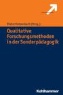 Qualitative Forschungsmethoden in Der Sonderpadagogik By Dieter Katzenbach (Editor) Cover Image