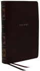 Nkjv, Reference Bible, Classic Verse-By-Verse, Center-Column, Leathersoft, Black, Red Letter Edition, Comfort Print Cover Image