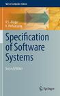 Specification of Software Systems (Texts in Computer Science) Cover Image