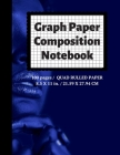Graph Paper Composition Notebook: Grid Paper Notebook, Quad Ruled, 100 Sheets (Large, 8.5 x 11) By Graph Paper Notebooks Cover Image