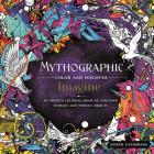 Mythographic Color and Discover: Imagine: An Artist's Coloring Book of Fantastic Worlds and Hidden Objects By Joseph Catimbang Cover Image