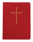 The Book of Common Prayer Deluxe Chancel Edition: Red Leather Cover Image