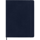 Moleskine 2024 Weekly Planner, 12M, Extra Large, Sapphire Blue, Soft Cover (7.5 x 10) By Moleskine Cover Image