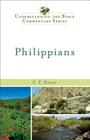 Philippians (Understanding the Bible Commentary) By F. F. Bruce Cover Image