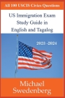 US Immigration Exam Study Guide in English and Tagalog Cover Image