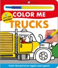 Color Me: Trucks: Paint the Pictures Again and Again! By Roger Priddy Cover Image
