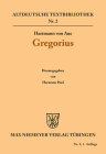 Gregorius (Altdeutsche Textbibliothek #2) Cover Image