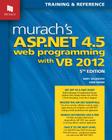 Murach's ASP.Net 4.5 Web Programming with VB 2012 (Training & Reference) By Mary Delamater, Anne Boehm Cover Image