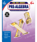 Pre-Algebra, Grades 6 - 8 (100+ Series(tm)) By Carson Dellosa Education (Compiled by) Cover Image
