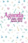 Agenda Agosto 2019 - Julio 2020: Tema Enfermeria Medicina Agenda Mensual y Semanal + Organizador I Agosto 2019 a Julio 2020 6 x 9 in Cover Image