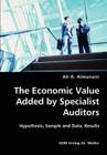 The Economic Value Added by Specialist Auditors- Hypothesis, Sample and Data, Results Cover Image