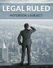 Legal Ruled Notebook 2 Subject Cover Image