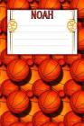 Basketball Life Noah: College Ruled Composition Book By Shelby Pennington Cover Image