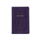 KJV Thinline Reference Bible, Purple LeatherTouch By Holman Bible Publishers Cover Image