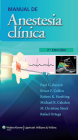 Manual de anestesia clínica Cover Image