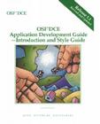 OSF DCE Application Development Guide, Volume I: Introduction and Style Guide Release 1.1 Cover Image