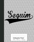 Calligraphy Paper: SEQUIM Notebook By Weezag Cover Image