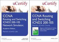 CCNA Routing and Switching Icnd2 200-105 Pearson Ucertify Course and Network Simulator Academic Edition Bundle (Official Cert Guide) By Wendell Odom, Sean Wilkins Cover Image