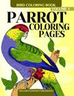 Parrot Coloring Pages: Bird Coloring Book Cover Image
