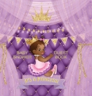 Baby Shower Guest Book: It's a Princess! Cute Little Princess Royal Black Girl Gold Crown Ribbon With Letters Purple Pillow Theme Hardback By Casiope Tamore Cover Image