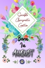 Sociable Charismatic Creative Born In AUGUST: Birthday Presents For Women Friend Or Coworker August Birthday Gift - Funny Gag Gift - Funny Birthday Gi By Birthday Geek Cover Image