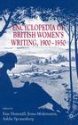 Encyclopedia of British Women's Writing 1900-1950 Cover Image