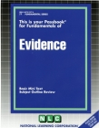 EVIDENCE: Passbooks Study Guide (Fundamental Series) By National Learning Corporation Cover Image