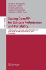 Scaling Openmp for Exascale Performance and Portability: 13th International Workshop on Openmp, Iwomp 2017, Stony Brook, Ny, Usa, September 20-22, 201 By Bronis R. de Supinski (Editor), Stephen L. Olivier (Editor), Christian Terboven (Editor) Cover Image