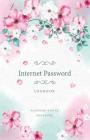 Internet Password Logbook: Watercolor Floral Design Password Keeper Notebook By Michelia Creations Cover Image
