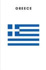 Greece: Country Flag A5 Notebook to write in with 120 pages Cover Image