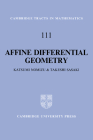 Affine Differential Geometry: Geometry of Affine Immersions (Cambridge Tracts in Mathematics #111) By Katsumi Nomizu, Takeshi Sasaki Cover Image